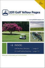 2011 Golf Yellow Pages cover